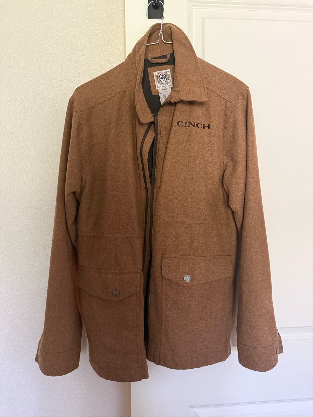 Cinch Men's Tan/Brown Lightweight Trench